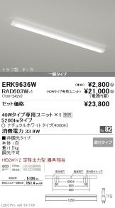 ERK9636W-RAD60<br />
3W