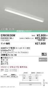ERK9636W-RAD66<br />
1W