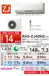 RAS-ZJ40H2-W