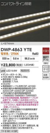DWP-4863YTE