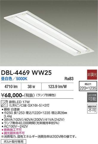 DBL-4469WW25