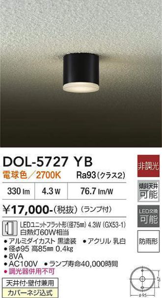 DOL-5727YB