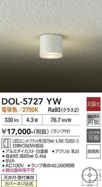 DOL-5727YW