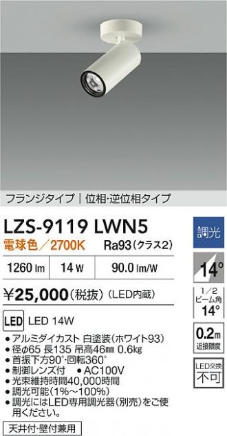 LZS-9119LWN5