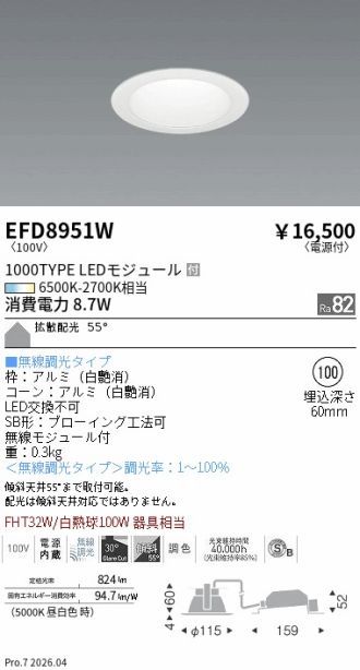 EFD8951W