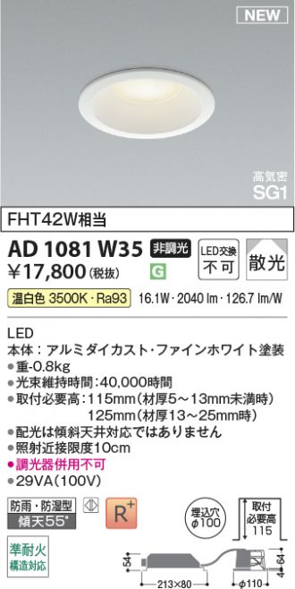 KAD1081W35