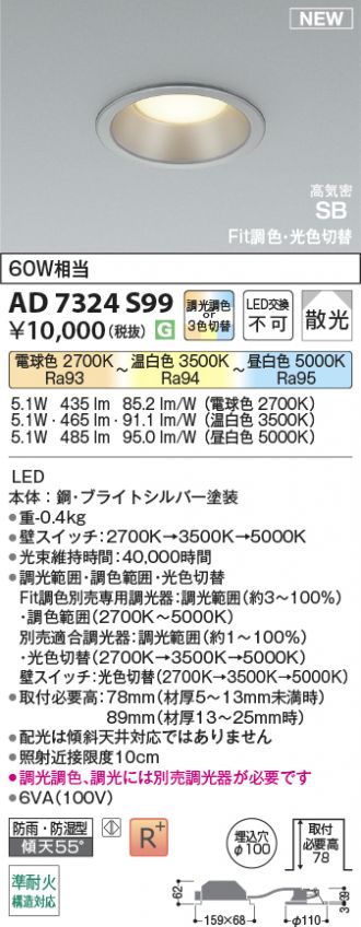 AD7324S99