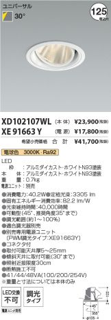 XD102107WL-XE91663Y