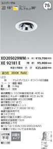 XD205029WM