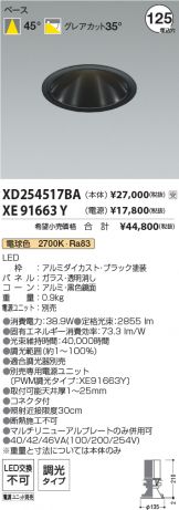 XD254517BA-XE91663Y