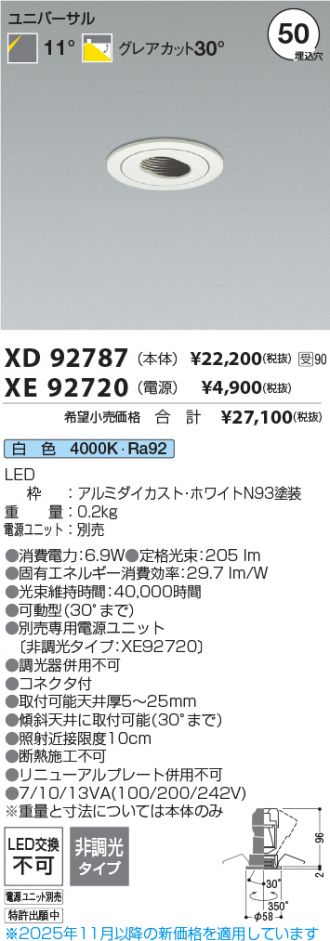 XD92787-XE92720