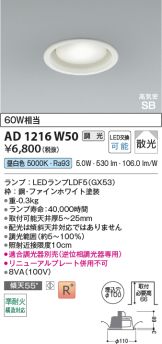 AD1216W50