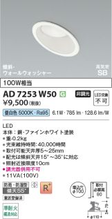 AD7253W50