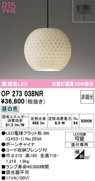 OP273038NR