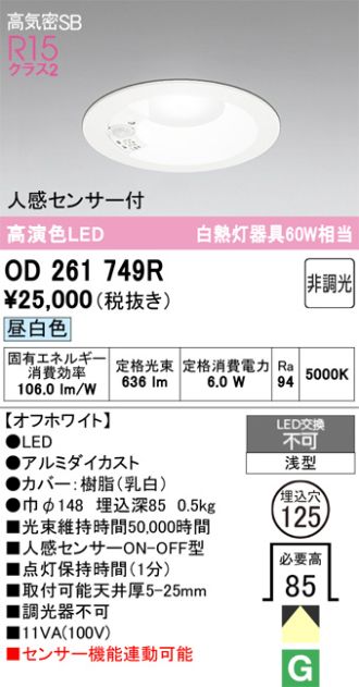 OD261749R