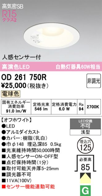 OD261750R