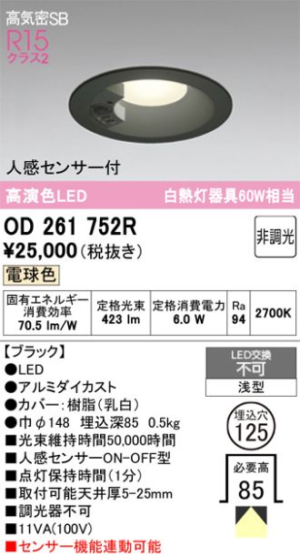 OD261752R