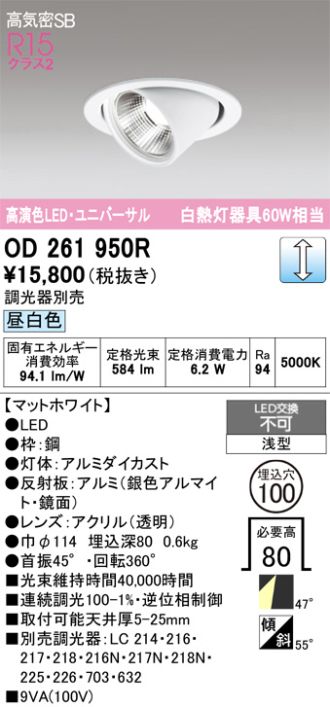 OD261950R