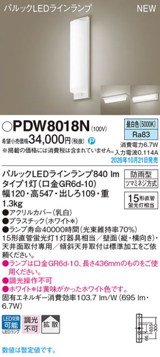 PDW8018N