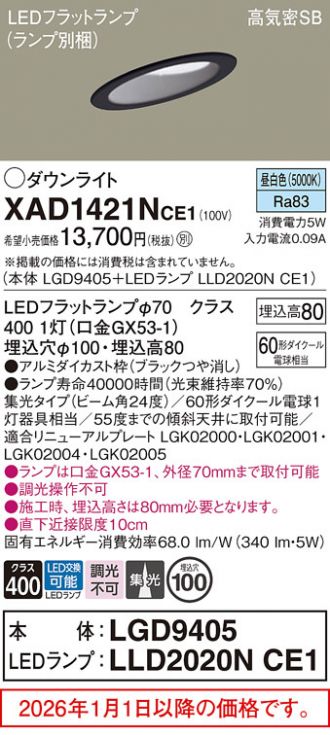 XAD1421NCE1