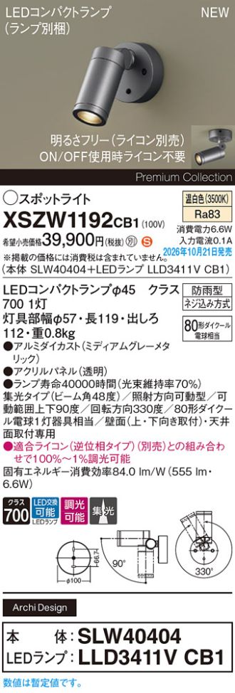 XSZW1192CB1