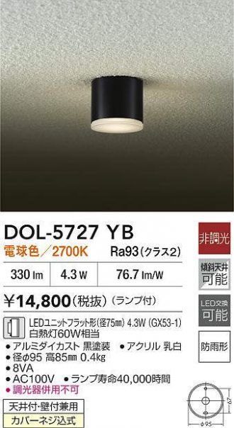DOL-5727YB