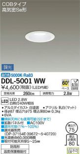 DDL-5001WW