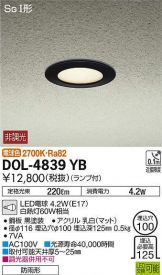 DOL-4839YB