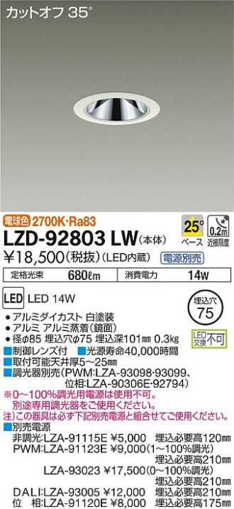 LZD-92803LW