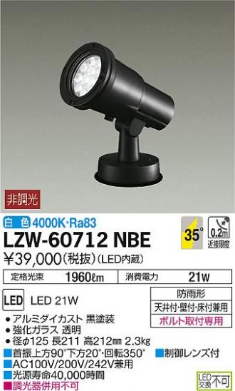 LZW-60712NBE