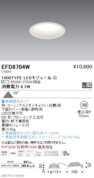 EFD8704W