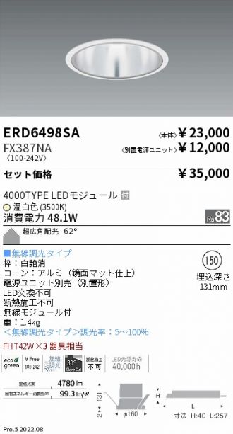 ERD6498SA-FX387NA