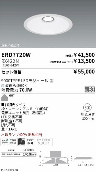 ERD7720W-RX422N