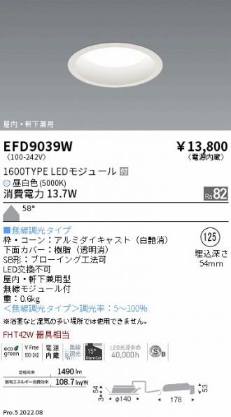 EFD9039W