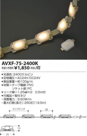 AVXF-75-2400K