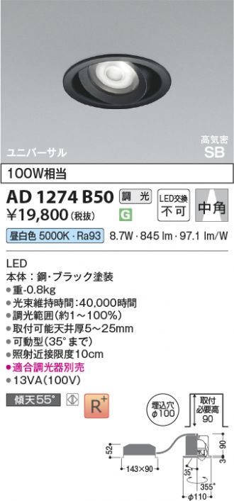 AD1274B50