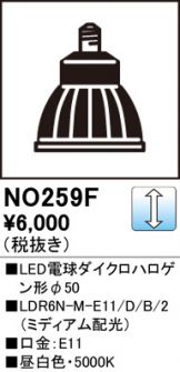 NO259F