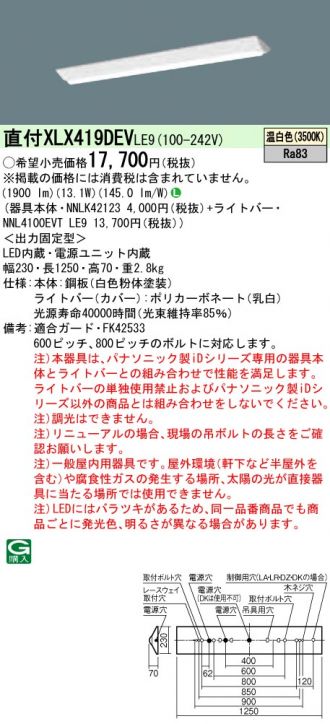 XLX419DEVLE9