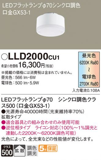 LLD2000CU1
