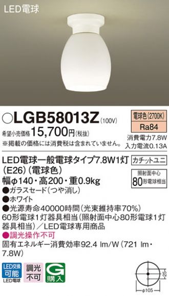 LGB58013Z