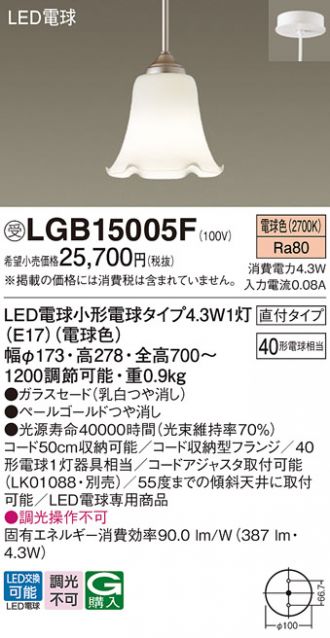 LGB15005F
