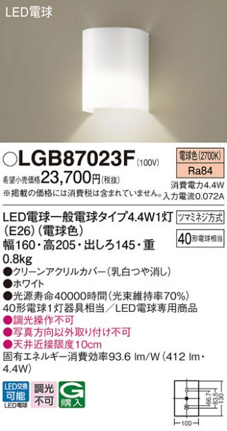 LGB87023F