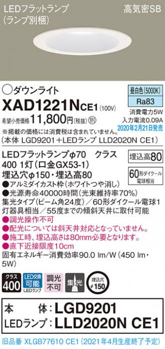 XAD1221NCE1