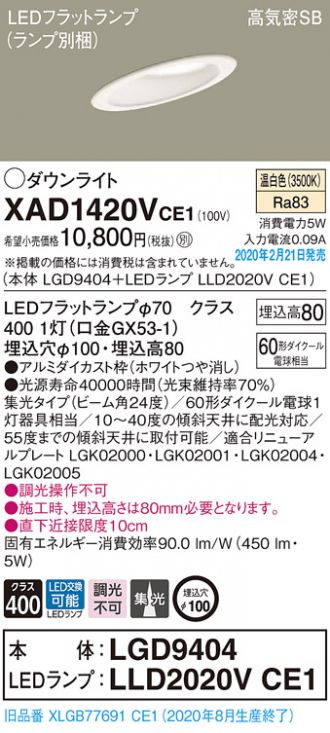 XAD1420VCE1