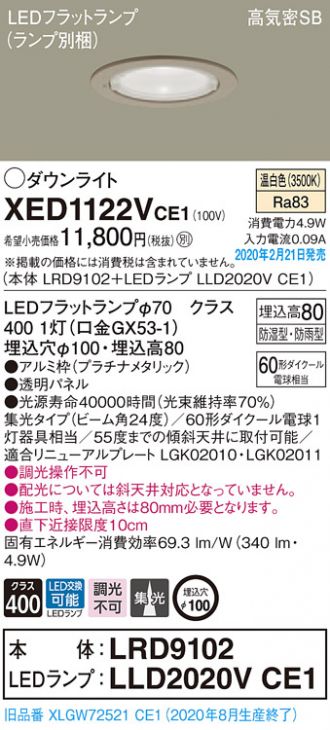 XED1122VCE1