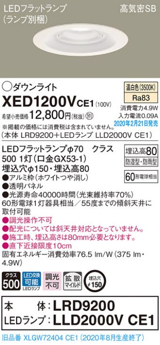 XED1200VCE1