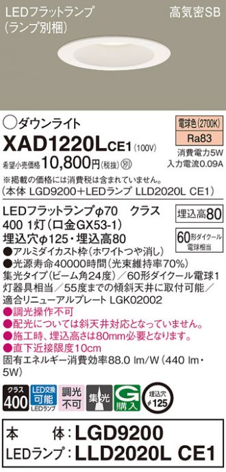 XAD1220LCE1