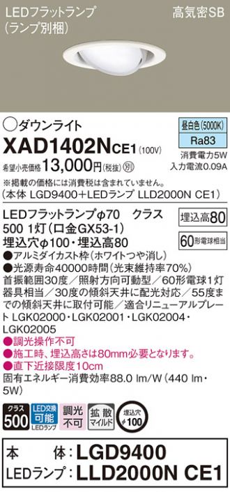 XAD1402NCE1