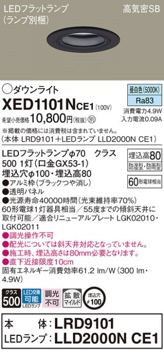 XED1101NCE1