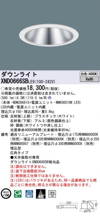 XND0666SBLE9